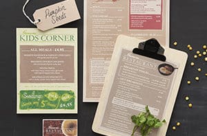 Garsons Garden Centre Menus